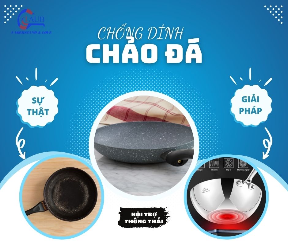chảo đá chống dính, sự thật và giải pháp