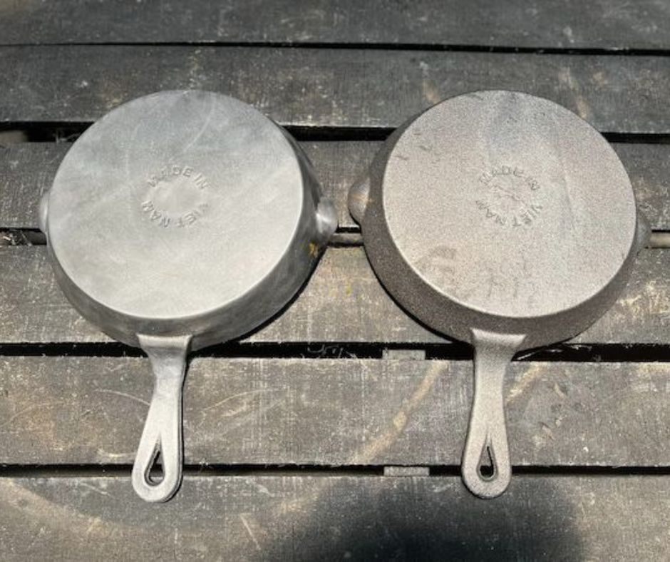 chảo gang đáy từ