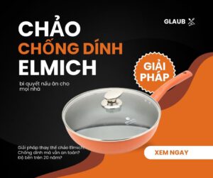 chảo chống dính elmich