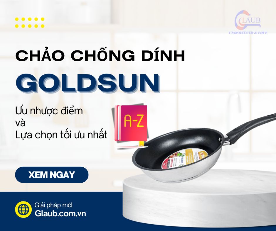 chảo chống dính goldsun