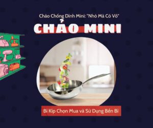 chảo chống dính mini