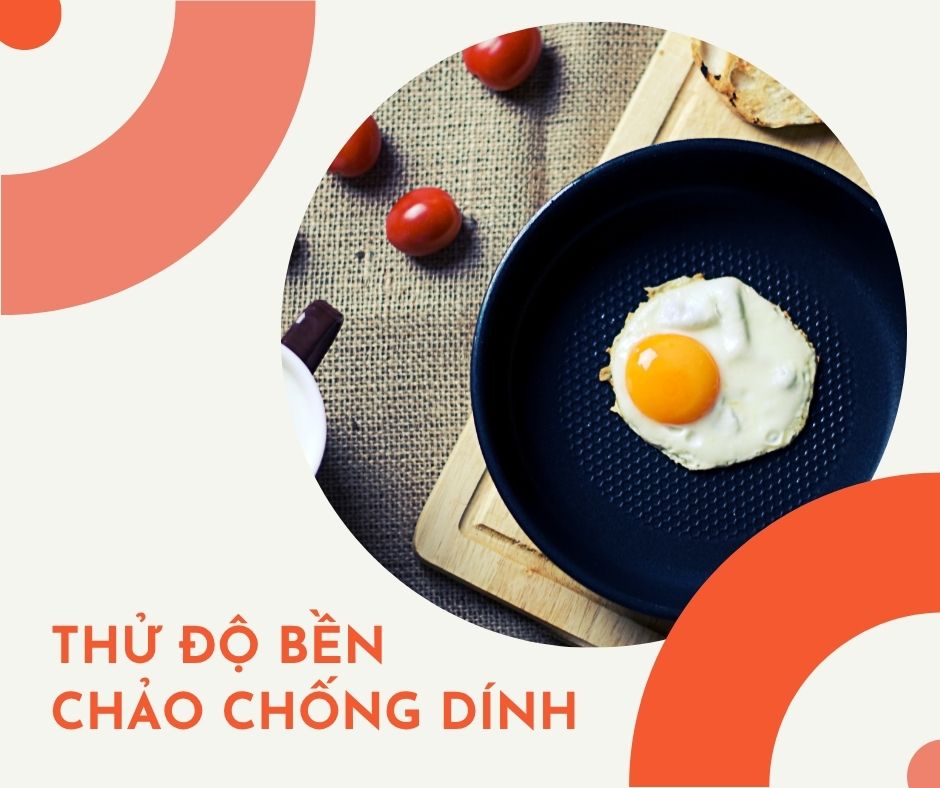 cách thử độ bền chảo chống dính