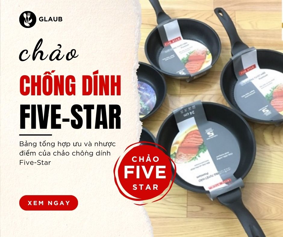 chảo chống dính fivestar