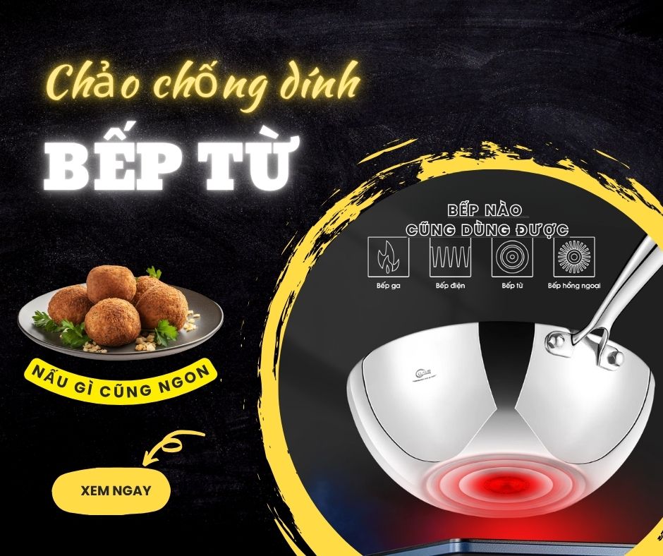 Nên mua chảo chống dính nào cho bếp từ?