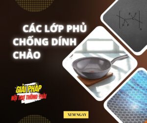 các lớp phủ chống dính chảo