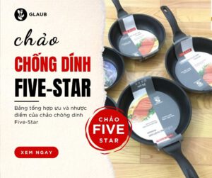 chảo chống dính five-star