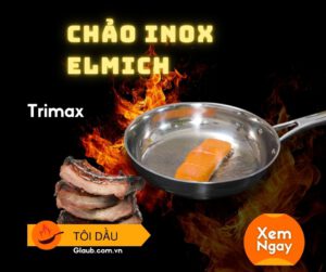 Tôi chảo inox Elmich Trimax