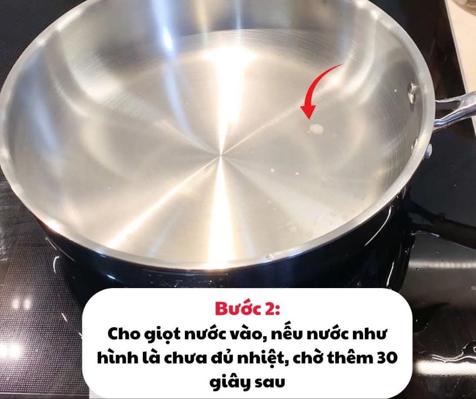 Cách tôi chảo inox Elmich dùng cho bếp từ