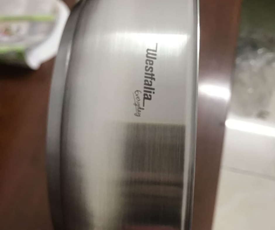 Chảo inox 304 Westfalia dùng cho bếp từ