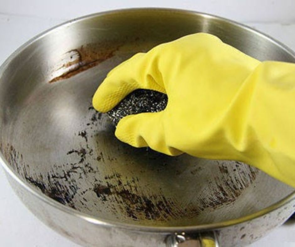 Mẹo chống dính chảo inox