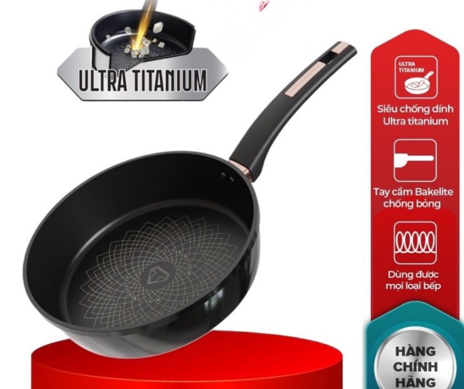 Đánh giá chảo chống dính Ultra Titanium có tốt không