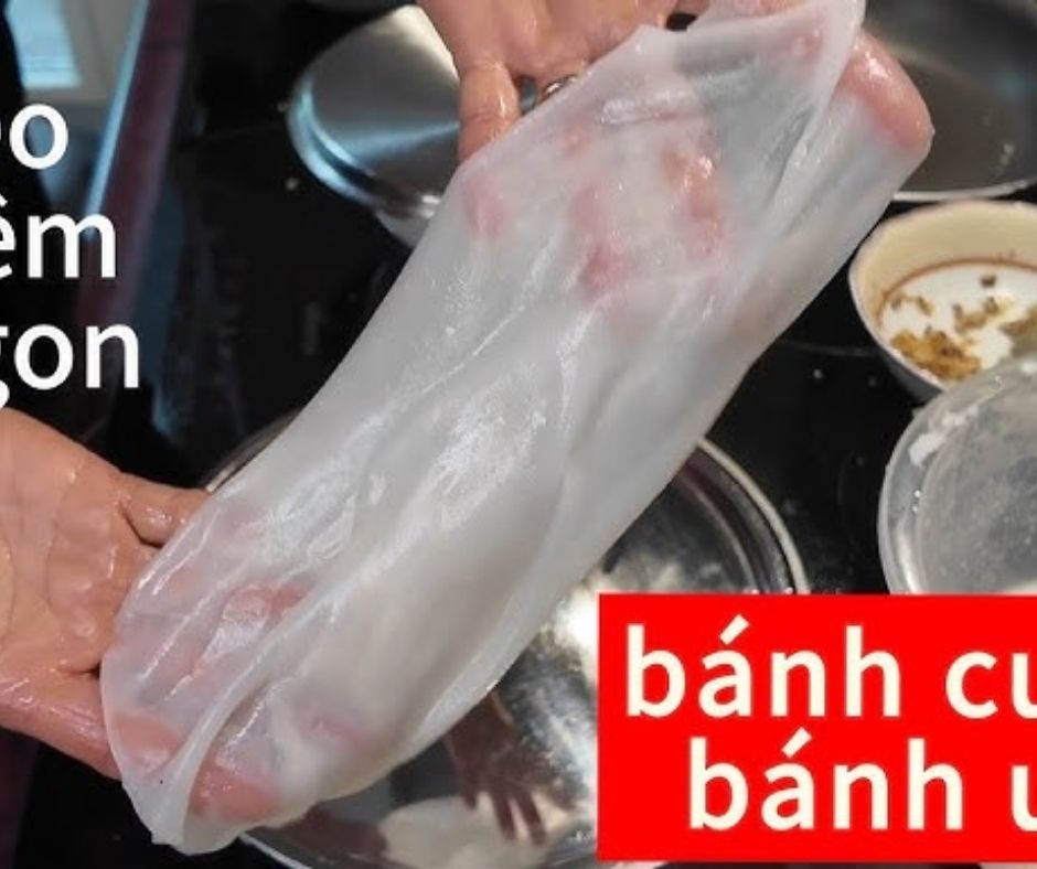Hướng dẫn chi tiết làm bánh cuốn bằng chảo chống dính đơn giản nhất
