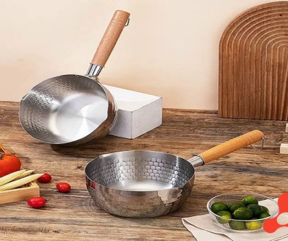 Chảo inox tuyết chống dính tự nhiên, an toàn cho sức khỏe