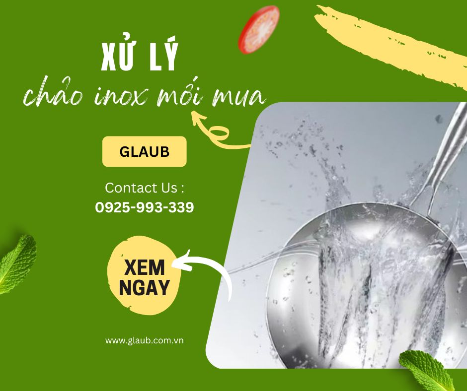 Cách xử lý chảo inox mới mua để không bị dính khi chiên xào