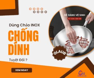 Cách dùng chảo inox chống dính đúng cách rất quan trọng.