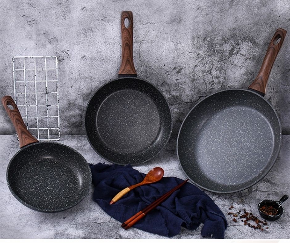 Chảo Baum Marble 20cm phù hợp cho gia đình nhỏ.