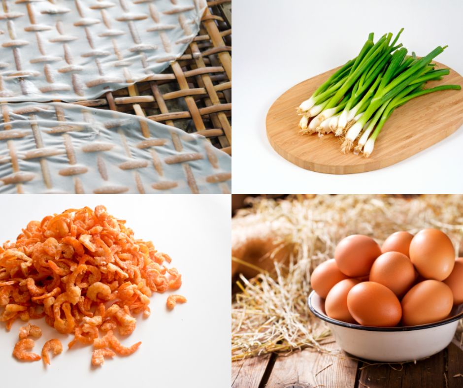 Nướng bánh tráng bằng chảo chống dính đơn giản tại nhà.