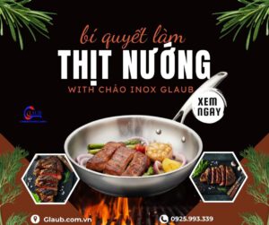 Thịt nướng bằng chảo chống dính rất dễ làm.