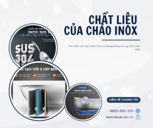 Các loại chảo inox hiện nay được làm từ nhiều loại inox khác nhau.